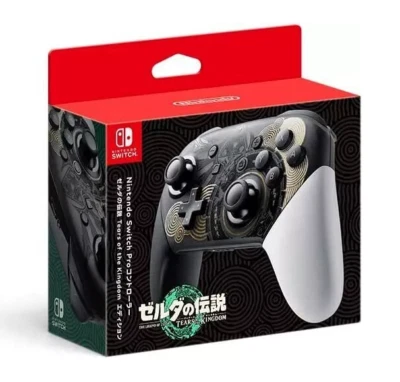 For Nintendo Genuine Switch Pro Controller "Legend of Zelda" Gamepad, Retail Box