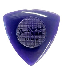 Jim Dunlop Tri Stubby Triangle Plettro Triangolare Lexan Chitarra Spessore 3mm