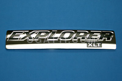 EXPLORER EMBLEM REAR BRAND NEW OEM EXPLORER XLT 2006-10 EMBLEM #6L2Z ...
