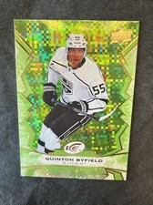 22-23 UD ICE Hockey Green SP Parallel 51 Quinton Byfield