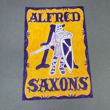 Alfred NY New York Saxons 6x4 Scrapbook Collage Shadowbox Artwork