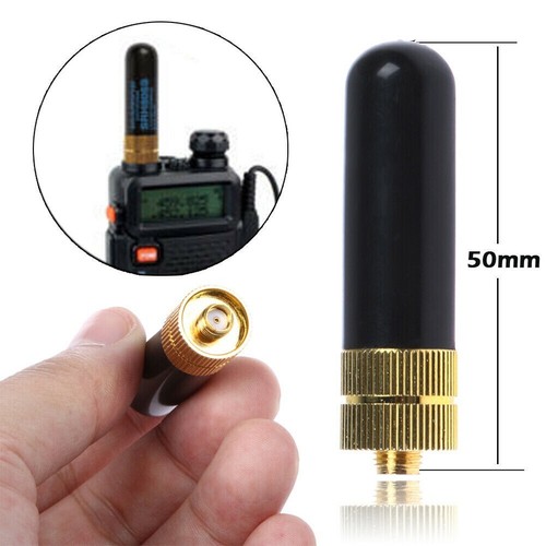 Mała dwupasmowa antena SRH-805S SMA-F UHF-VHF do sprzedawcy z Wielkiej Brytanii Baofeng UV-5R. - Zdjęcie 2 z 3