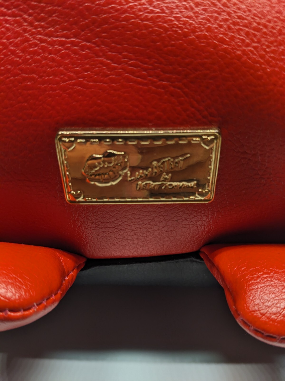 Betsey Johnson Red/Black Little Devil Backpack School… Gem