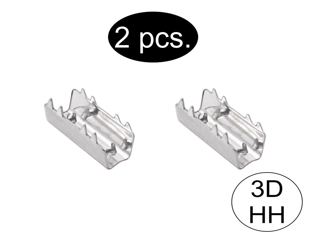 UBRAVE Connettore Strip LED, 20 Pcs 2 Pin Con Clip Fissaggio