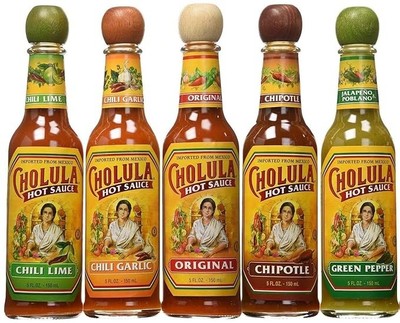 Cholula Hot Sauce Variety Pack - 5 Different Flavors (0.5 Oz Bottles)