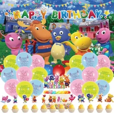 The Backyardigans Party Supplies Party Decor Set Balloons Cake Toppers Banner
