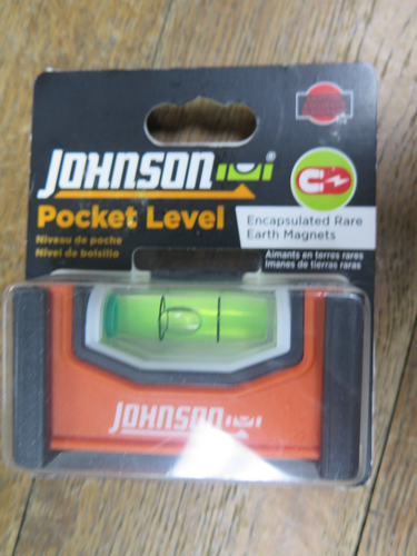 Johnson Level 1721p Magnetic Pocket Level NEW - Picture 1 of 5