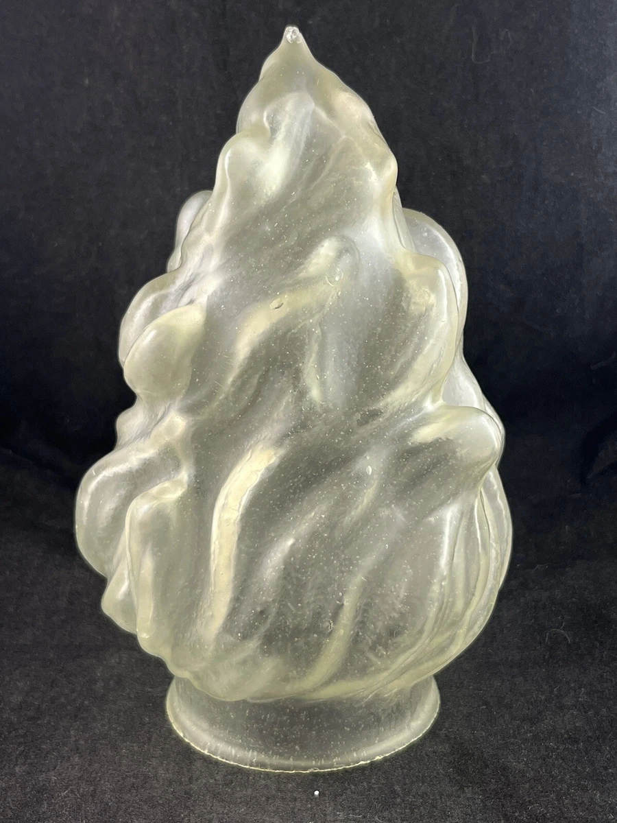 Glass flame sale lamp shade
