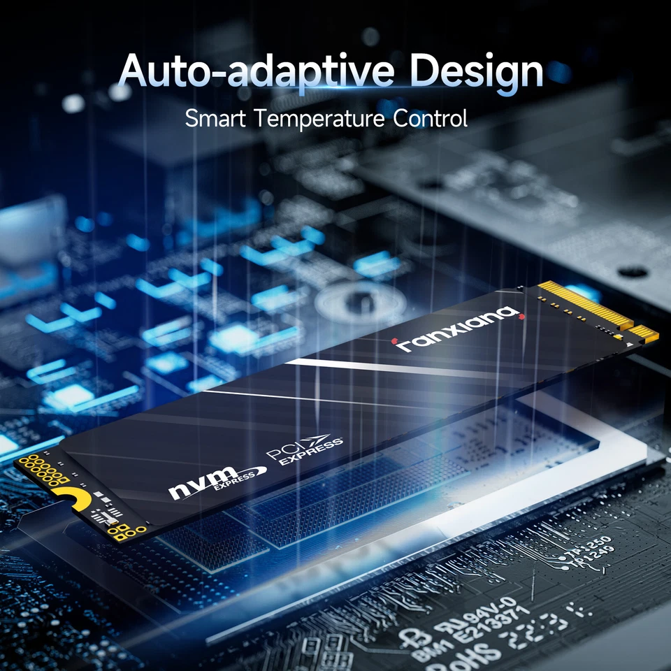 Fanxiang PCIe Gen 4 Interne SSD 4TB Gaming PS5 Festplatte M.2 Solid State Drive - Bild 4 von 4