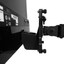 VESA Mount Adapter for LG 24MP59G Monitor | 3D Printed Black