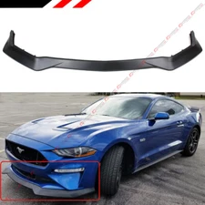 FOR 18-2023 MUSTANG GT ECOBOOST RT STYLE FRONT BUMPER CHIN LIP SPOILER SPLITTER