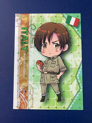 Hetalia Axis Powers Trading Card Frontier Works Anime No.02 ITALY