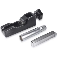 Spark Plug Gap Adjustment Tool Universal with Feeler Gauge and Magnetic Socket