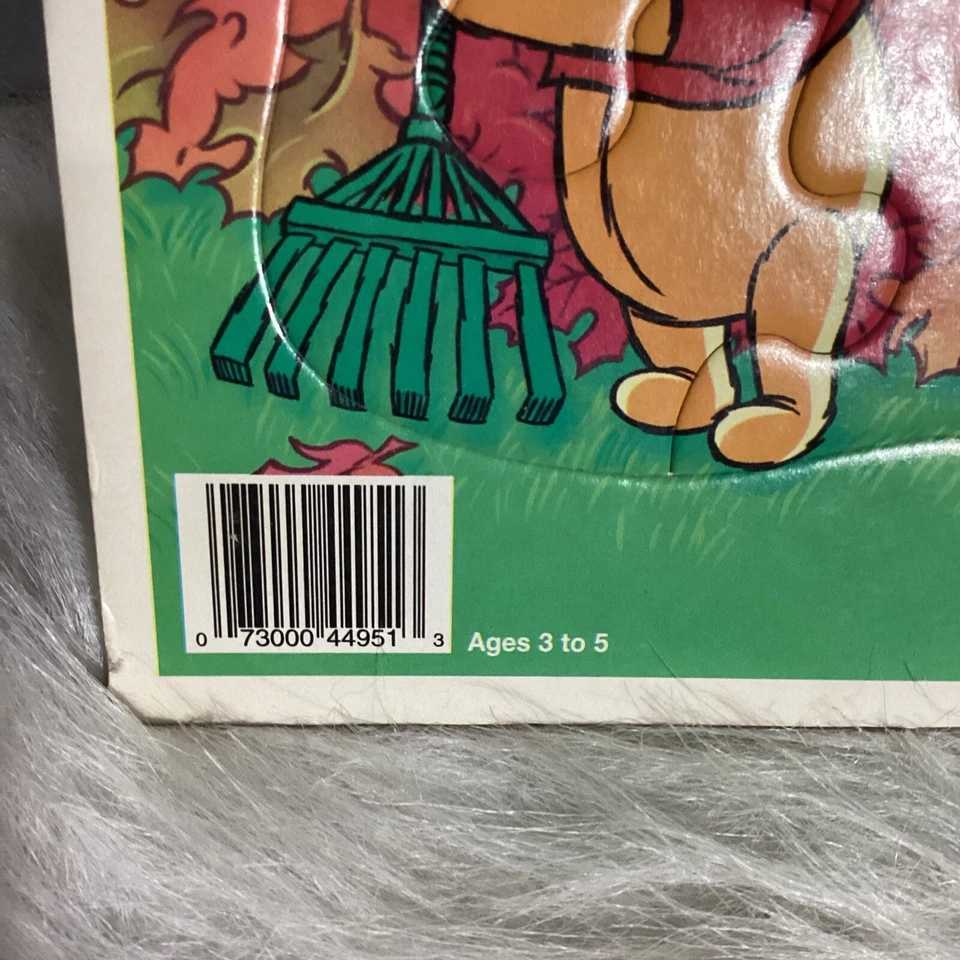 Rompecabezas Parker Bros #44951-1 (72) bandeja marco Winnie the Pooh usado en excelente estado Foto 4 de 4