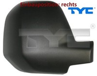TYC 305-0129-2 Abdeckung FüR AußEnspiegel Rechts FüR Citroen FüR Peugeot