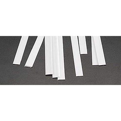 Plastruct MS-225 Rect Strip.020x.250 10 PLS90729 Plastic Building Supplies