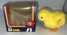 Vintage Carl Original Wind-up Yellow Baby Chick/Chicken - German Import - Tested