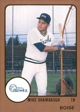 Mike Shambaugh 1988 ProCards #1611 RC Boise Hawks *AutographDen*