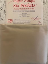 Super Single Taupe Waterbed Sheets 100 Cotton Made In Usa 300tc Super Single Taupe Waterbed Sheets 100 Cotton Made In Usa 300tc