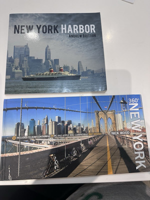 New York Harbor and New York 360 book bundle