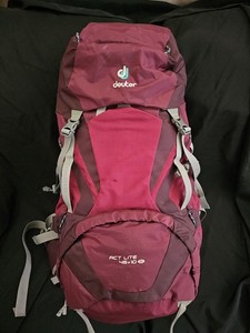 deuter act women's internal frame backpack Aircontact Core 60+10L SL Hiking comfortable and practical companion for long hikes in the mountains and valleys Deuter Aircontact Lite 45 +