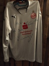 Fortuna DüSSELDORF F95 TRIKOT signiert Stadtsparkasse Gr. XL langarm