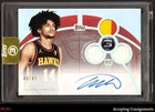 2025-26 Topps 3 Three Rookie Triple Horizontal Asa Newell RPA PATCH AUTO 48/49