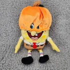 Beanie Babies SpongeBob Pumpkin Mask  Plush Vintage 2004