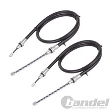 2x HANDBREMSSEILE HINTEN LINKS RECHTS für SMART CABRIO ROADSTER CROSSBLADE