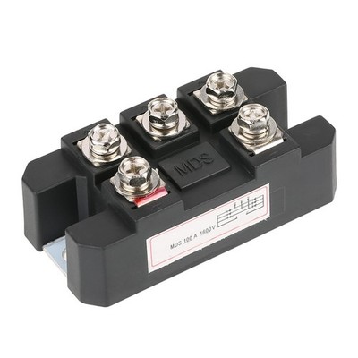 1pc MDS100A Schwarz Drei-Phase Diode Bridge Gleichrichter 100A Amp High Power 16