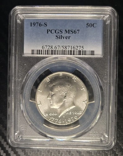 Photo of a 1976-S Kennedy Half Dollar from an eBay listing that sold on Jul 20, 2026