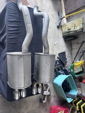 05-08 Corvette C6 Base Model Mufflers Muffler Pair Exhaust Aa7491