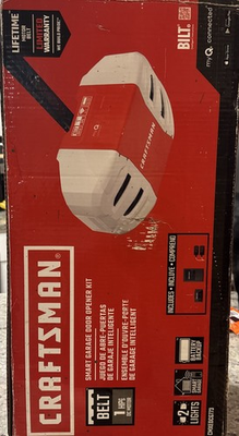 #ad #ad Craftsman 1HP Belt Smart Garage Door Opener Kit My Q connected CMXEOCG773 NEW $199.00
