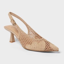 A New Day Women's Emmy Heels with Memory Foam Insole Pointed Toe