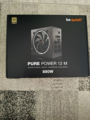 be quiet! Pure Power 12 M ATX PC-Netzteil 850W modular 80 PLUS Gold