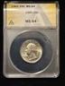 1965 Washington Quarter; ANACS MS64 Business Strike-Not SMS