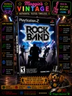 Rock Band (Sony PlayStation 2, Ps2 Game, 2007) Complete, CIB DISC LIKE NEW