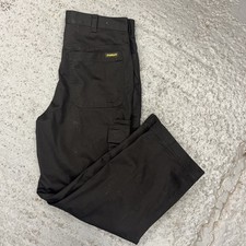 Stanley Black Work Trousers Men’s Size W34 L31