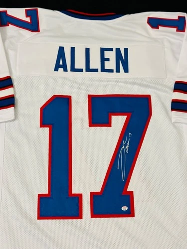 Josh Allen Buffalo Bills Signed Football Jersey COA
