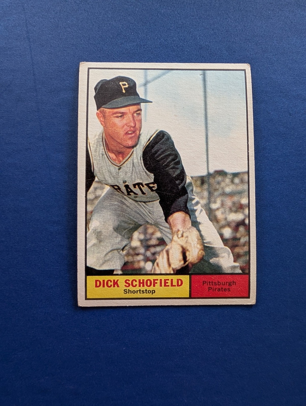 1961 Topps - Dick Schofield #453 - VG-EX+