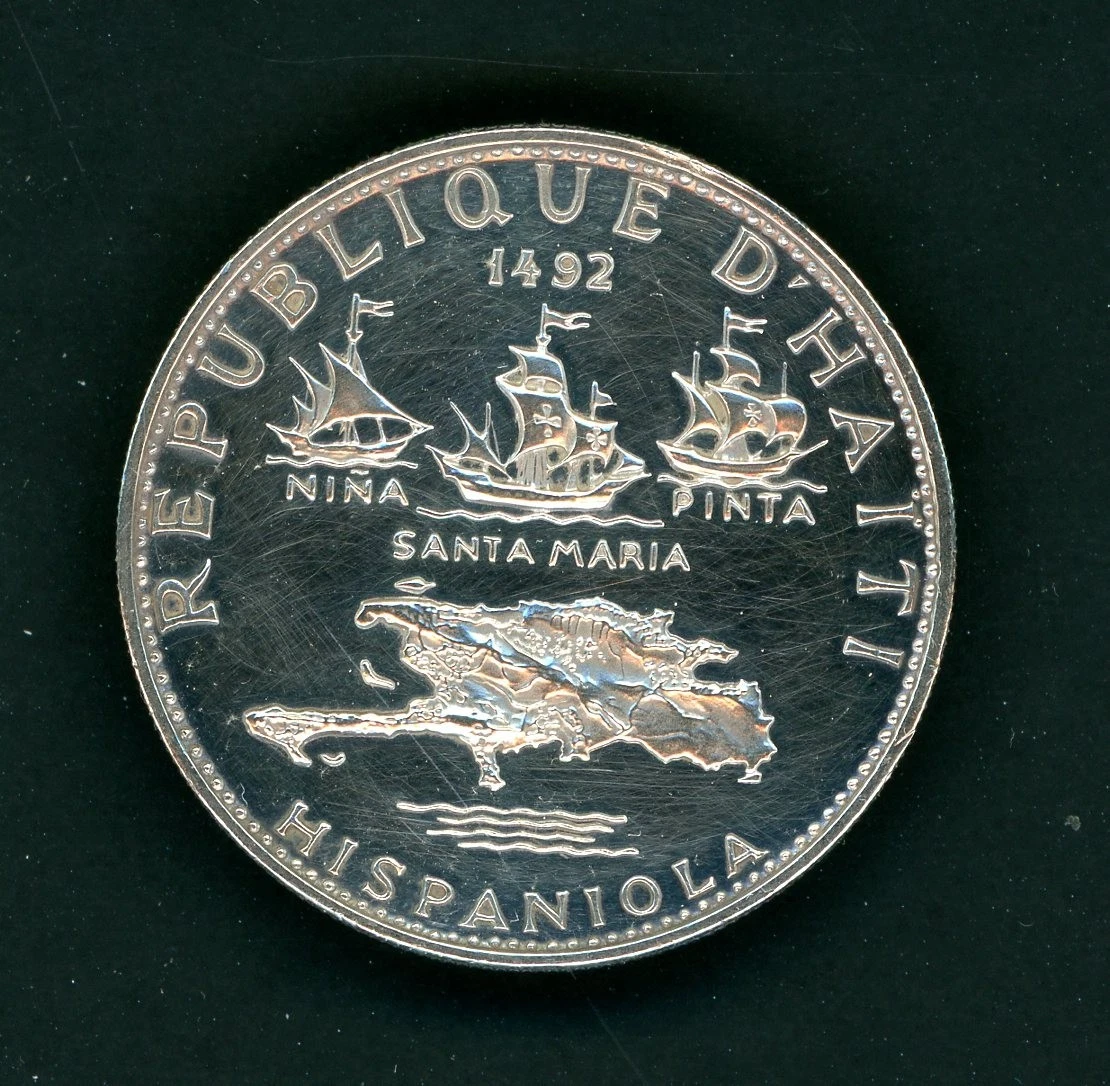 haiti ハイチ 記念硬貨 1967年 Silver 1967 Haitian Coins for sale | eBay