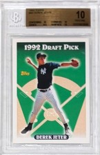 1993 Derek Jeter Topps RC... Graded BGS 10 Pristine... Rare!