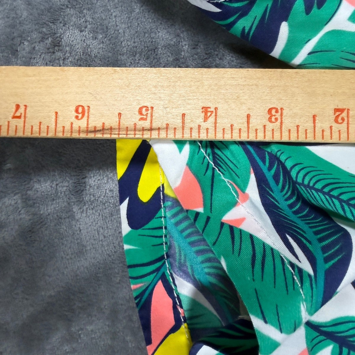Short De Bain Chubbies Homme – Imprimé Tropical, Taille L, Séchage Rapide
