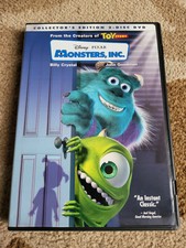 DISNEY, MONSTERS, INC. 2002 DVD LIKE NEW!