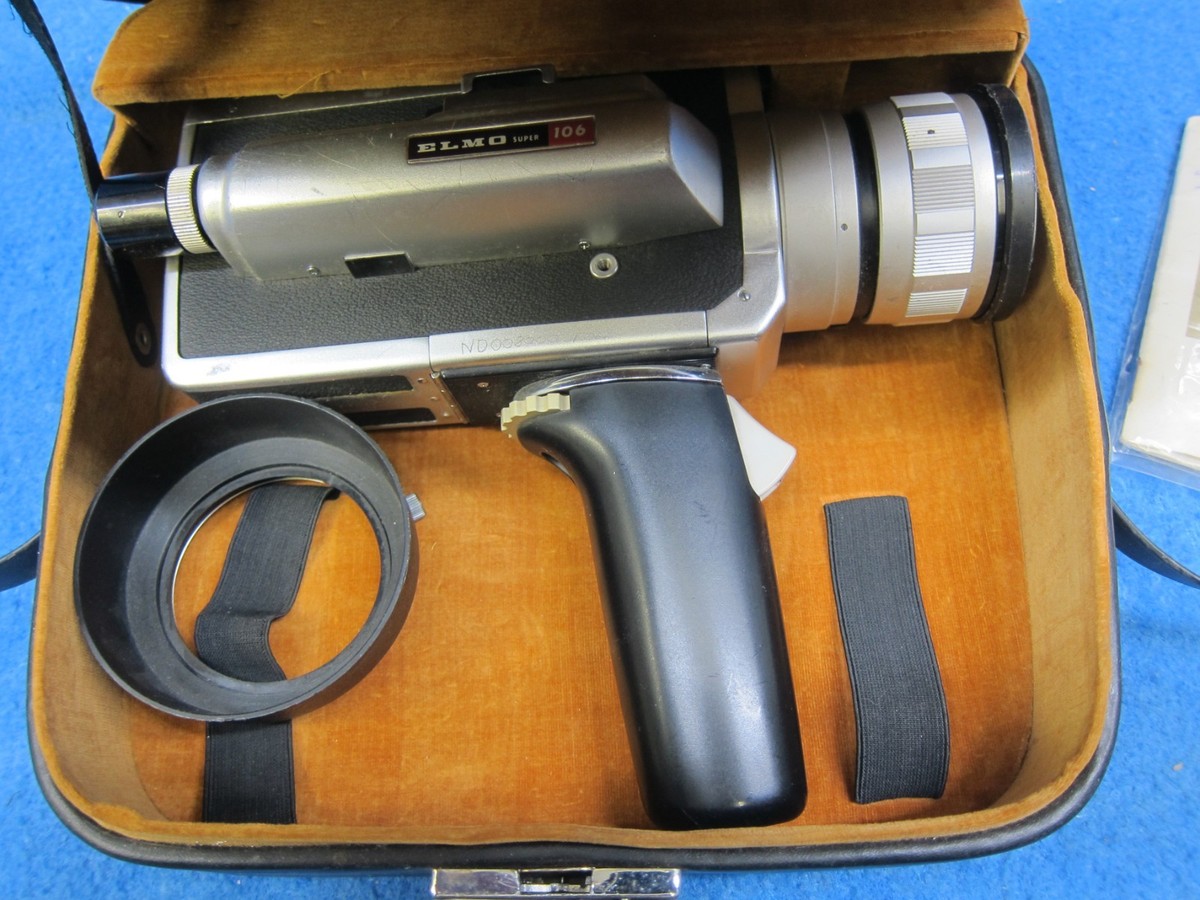 Vintage Elmo Super 106 Super 8 Film Camera | eBay