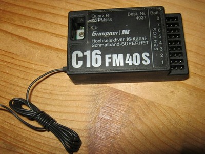 Empfänger Graupner C 16 - (40 Mhz)   4037