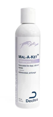 Dechra Mal-A-Ket Shampoo | 8oz | Antimicrobial, Antifungal - dogs, cats, horses