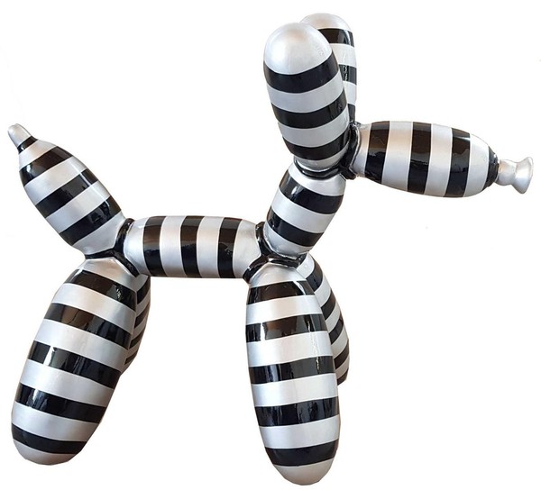Abstrakte Deko Figur Statue Skulptur 57Cm Figuren Statuen Skulpturen Balon Hund-image