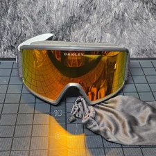 Oakley Target Line L Snow Goggles – Matte Black / Fire Iridium