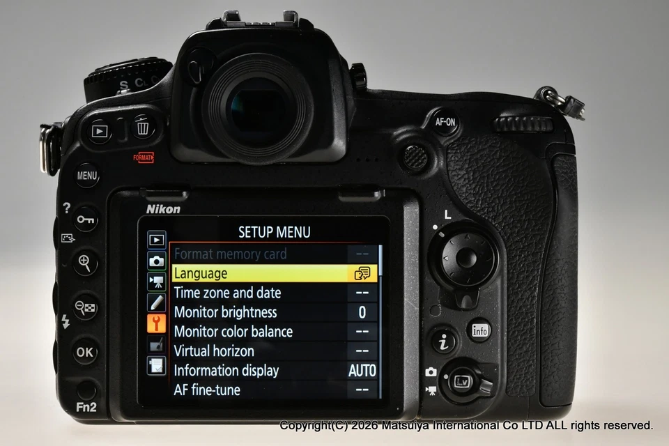 Nikon D500 20.9MP DSLR-Kamera Body vollständig getestet aus Japan - Bild 3 von 4